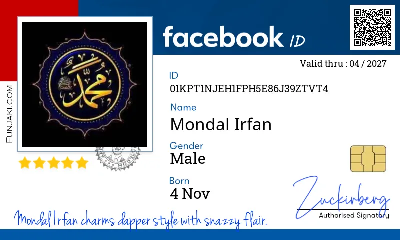 Facebook ID Card