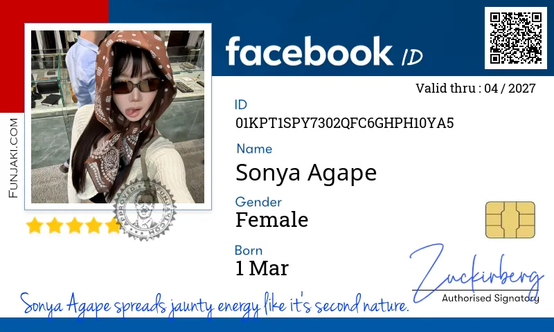 Facebook ID Card