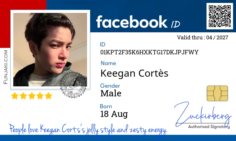 Facebook ID Card