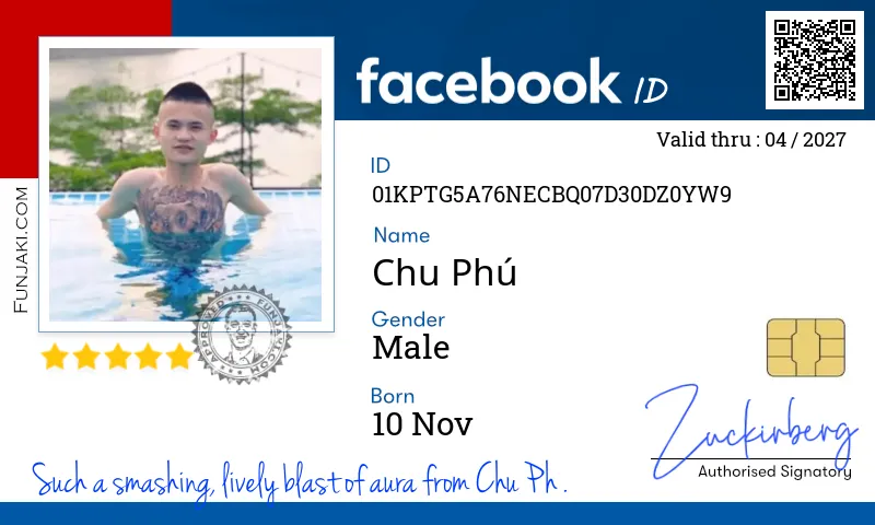 Facebook ID Card