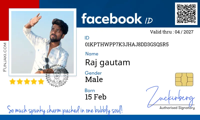 Facebook ID Card