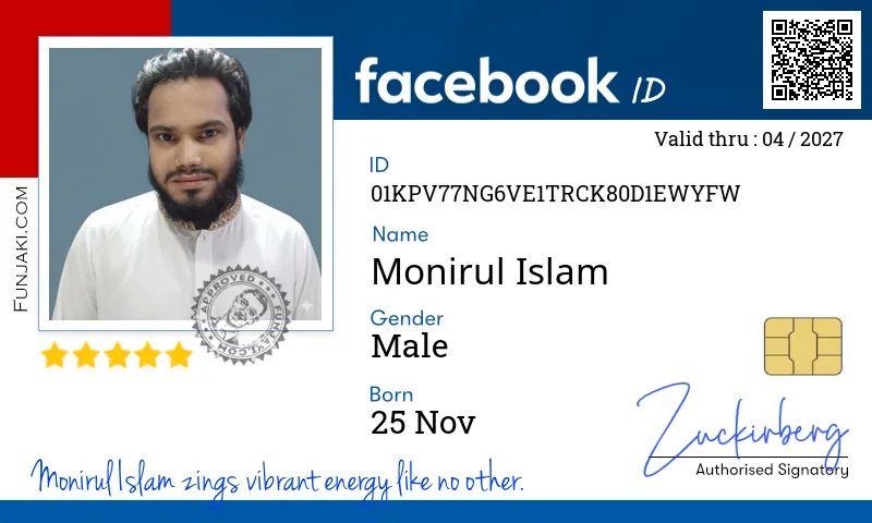 Facebook ID Card