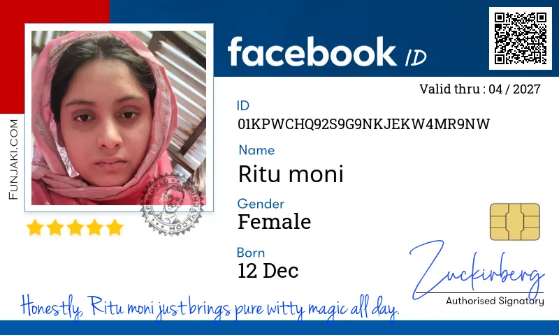 Facebook ID Card
