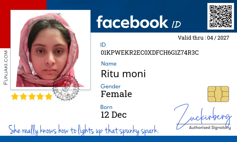 Facebook ID Card