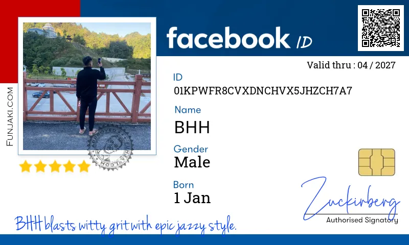 Facebook ID Card