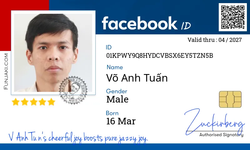 Facebook ID Card