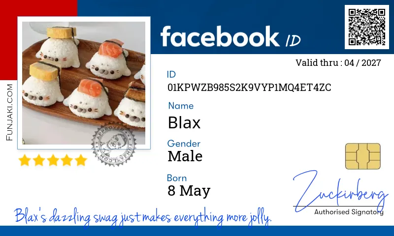 Facebook ID Card