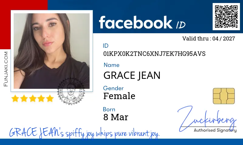 Facebook ID Card
