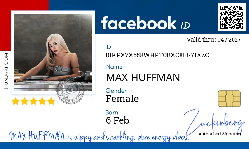 Facebook ID Card