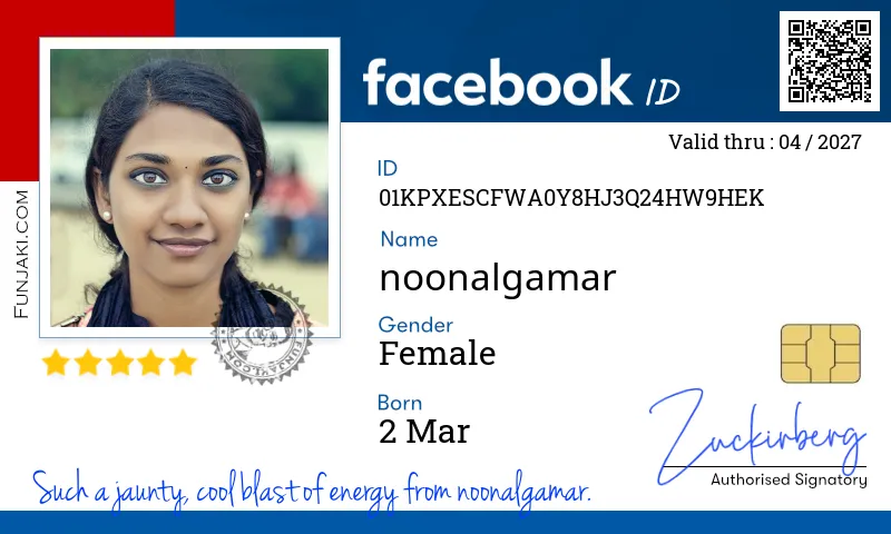 Facebook ID Card