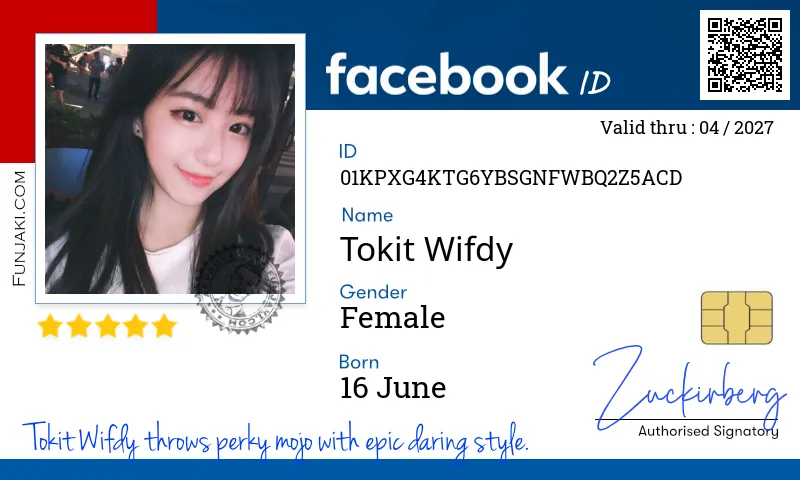 Facebook ID Card