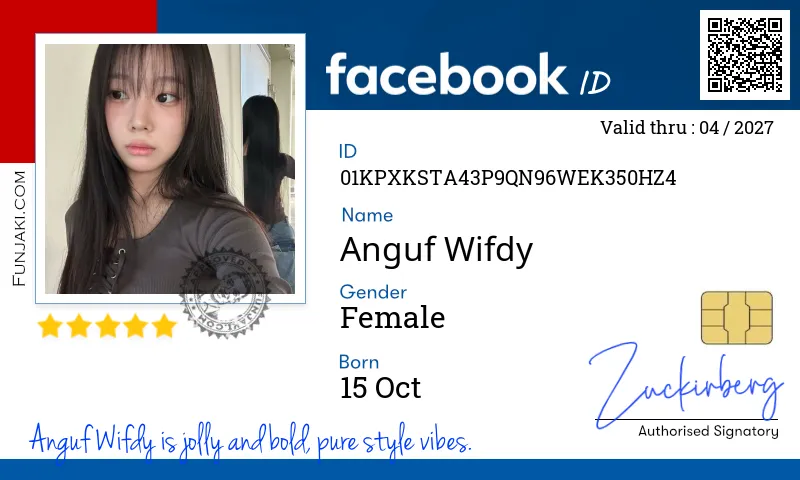 Facebook ID Card