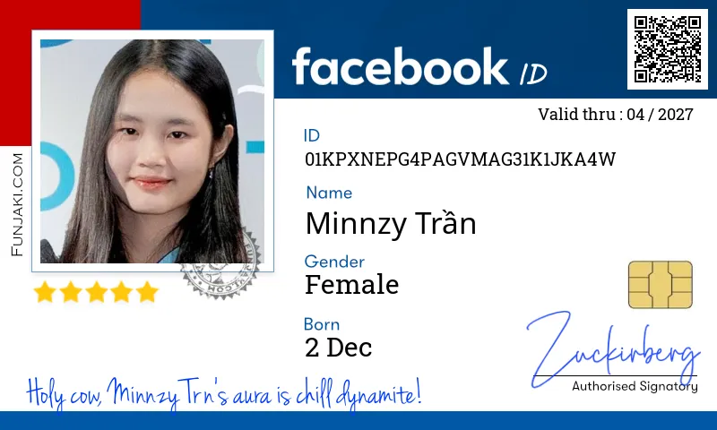 Facebook ID Card