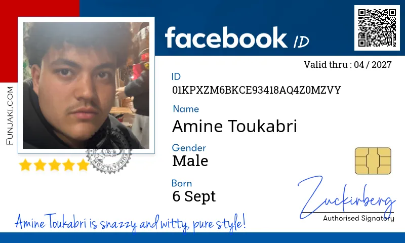 Facebook ID Card