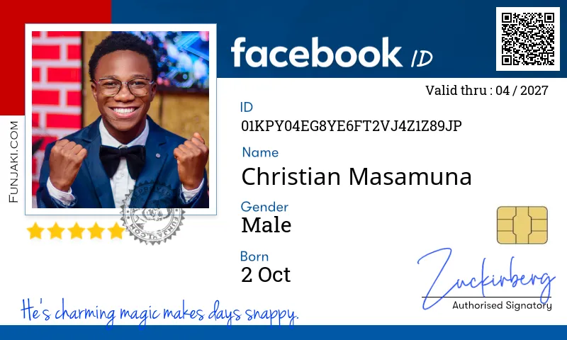 Facebook ID Card