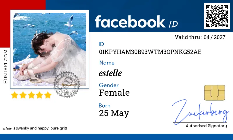 Facebook ID Card