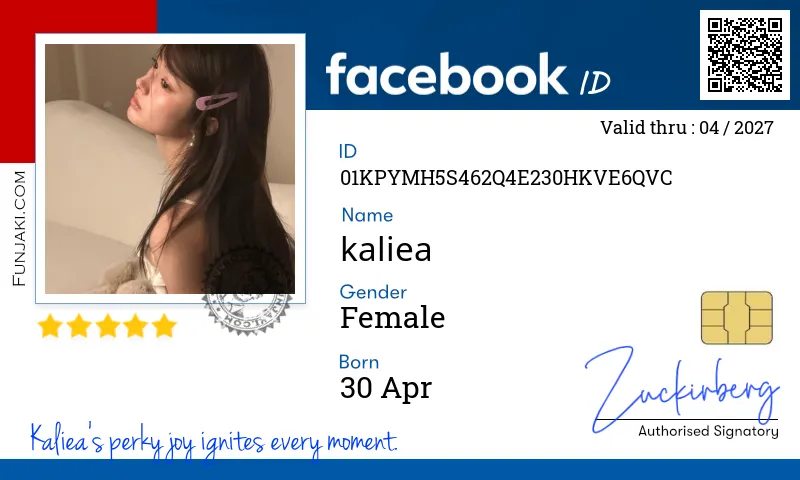 Facebook ID Card
