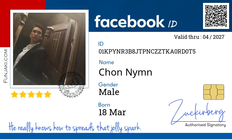 Facebook ID Card