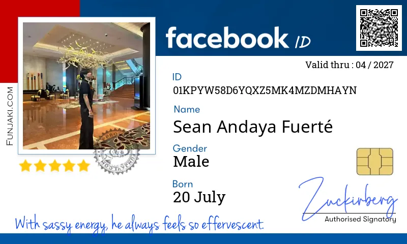 Facebook ID Card