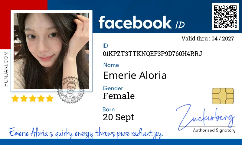 Facebook ID Card