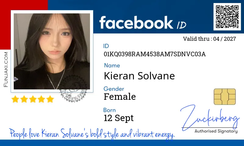Facebook ID Card