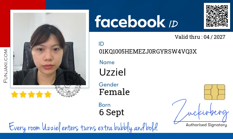 Facebook ID Card