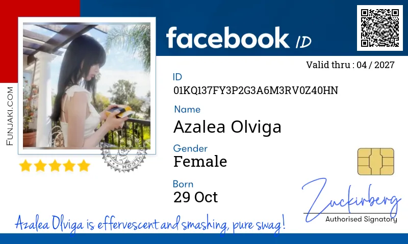 Facebook ID Card