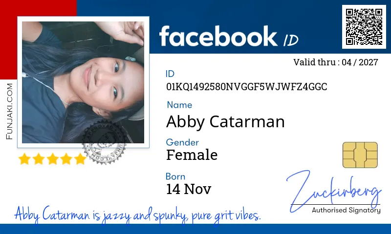 Facebook ID Card