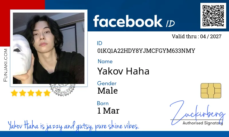 Facebook ID Card