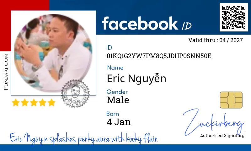 Facebook ID Card