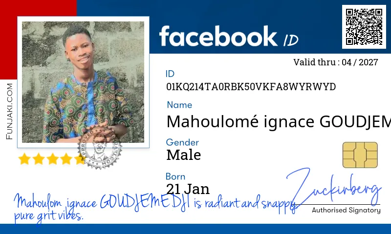 Facebook ID Card