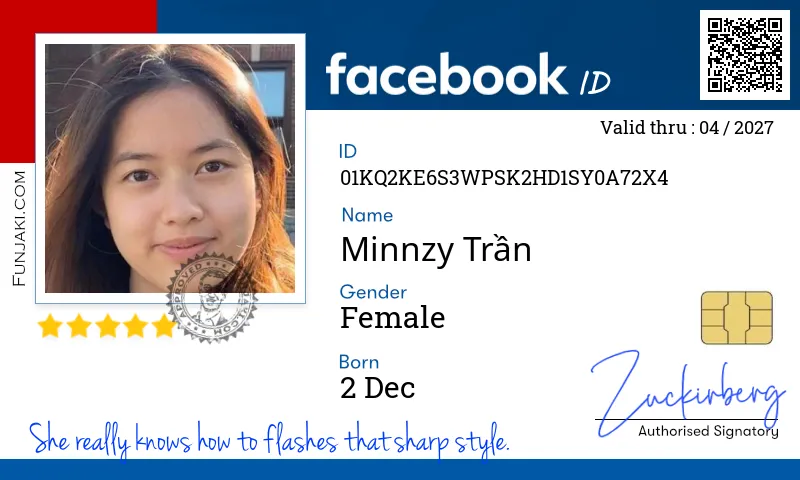 Facebook ID Card