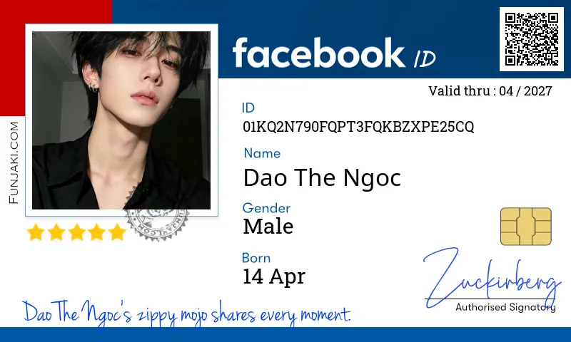 Facebook ID Card