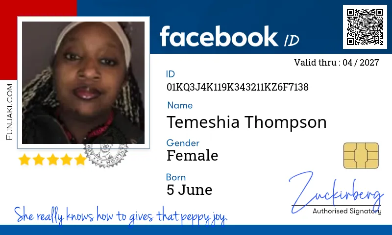 Facebook ID Card