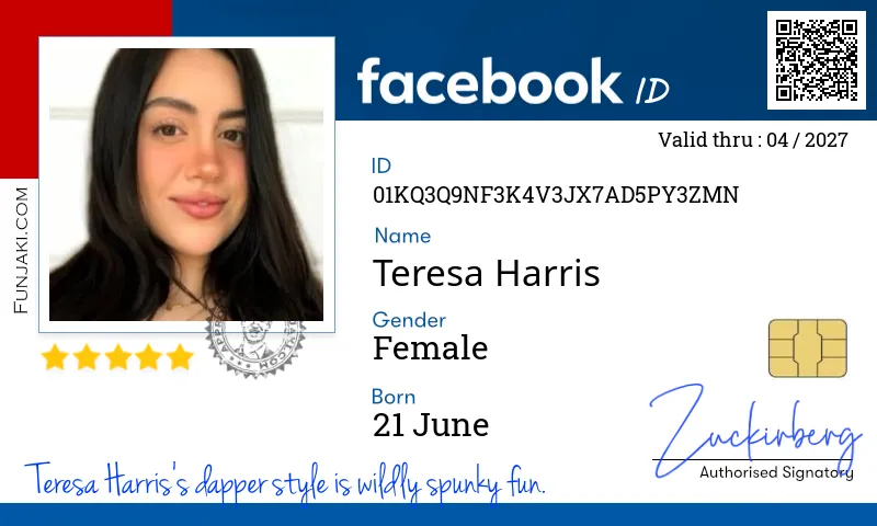 Facebook ID Card