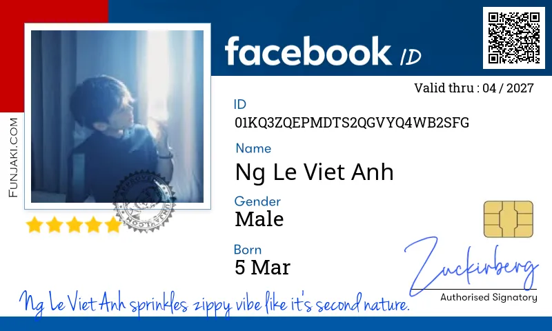 Facebook ID Card