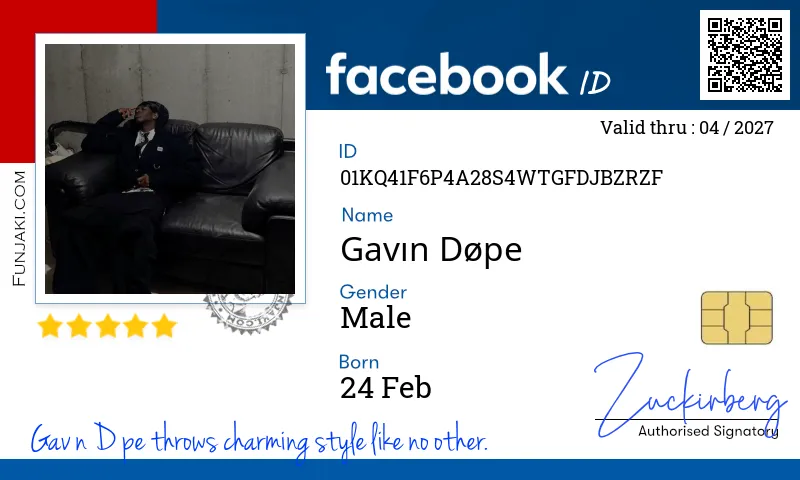 Facebook ID Card