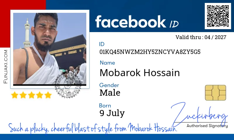 Facebook ID Card