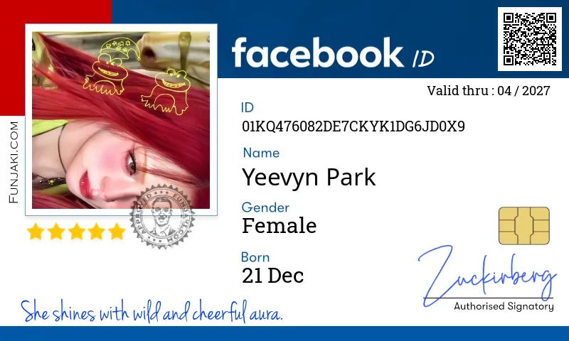 Facebook ID Card