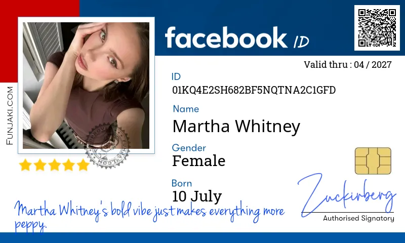 Facebook ID Card