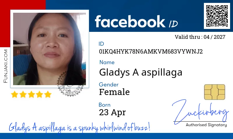 Facebook ID Card