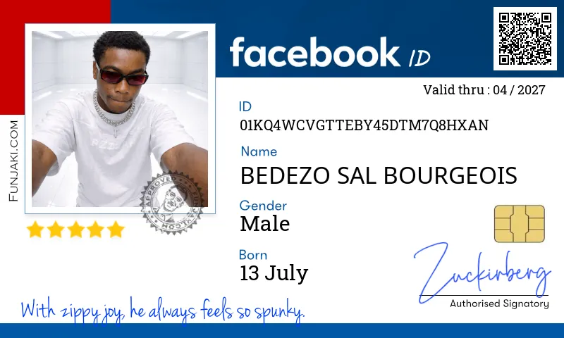 Facebook ID Card