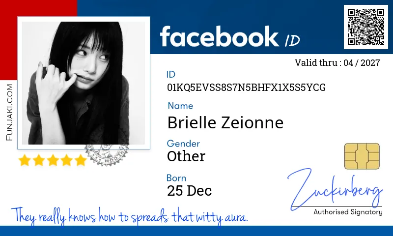 Facebook ID Card