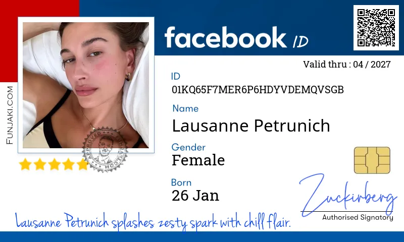 Facebook ID Card