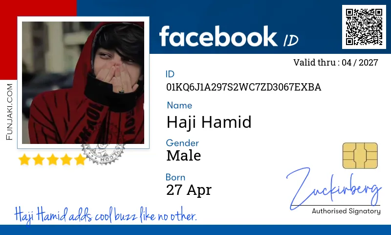 Facebook ID Card