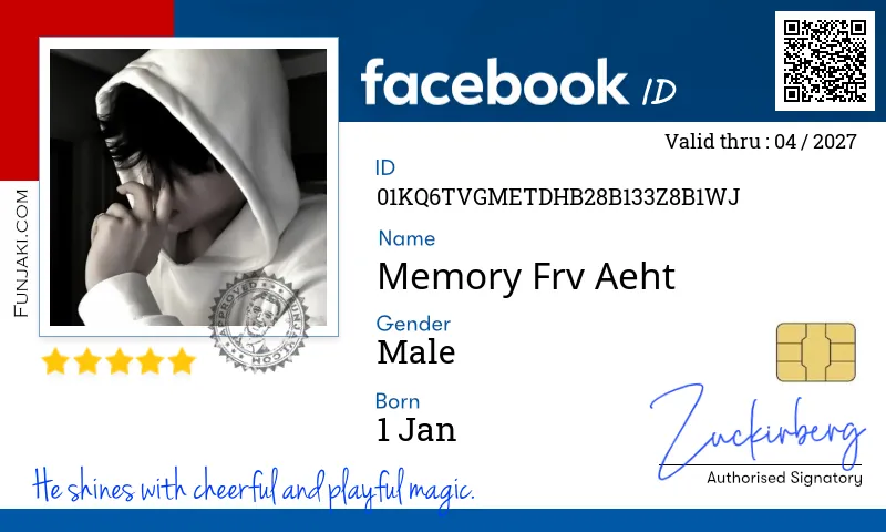 Facebook ID Card