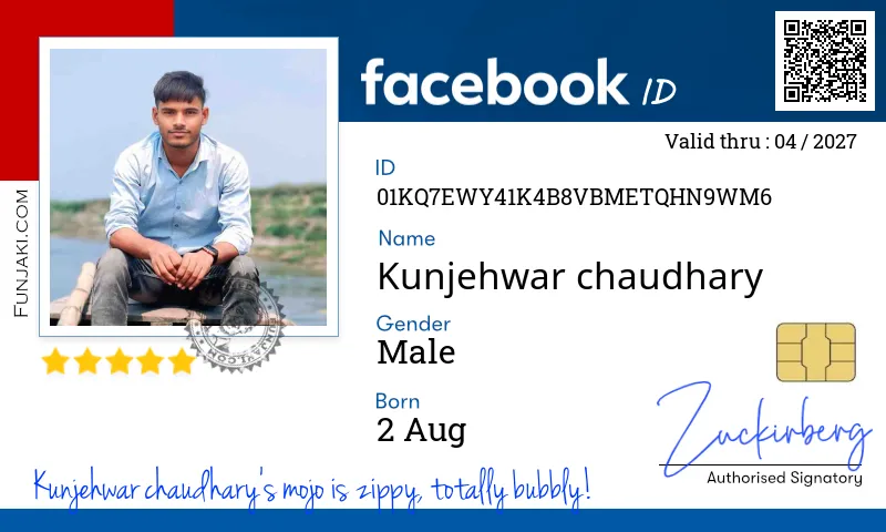 Facebook ID Card