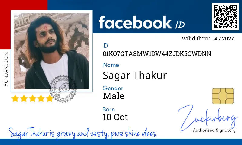 Facebook ID Card
