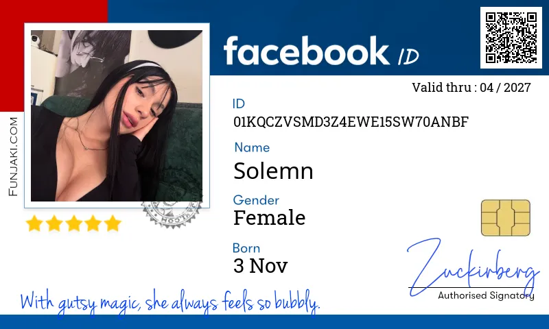 Facebook ID Card