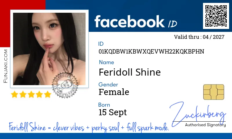 Facebook ID Card
